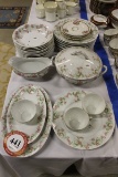 (28) Pieces Carlsbad China, Plates, Cover Dish, Cups, etc.