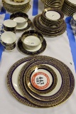 (23) Pieces Noritake, Ivory China, Platters, Chargers, Plates, Cups, Saucer