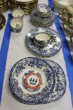 (33) Pieces Royal Staffordshire Tonquin Dinnerware, Plates, Saucers, Bowls,