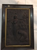 Framed Raised Wood Plaque