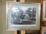 (4) Horse Prints, Afternoon in Hyde Park, signed by J Chetmir, (2) signed a