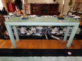 Upholstered Sofa Table