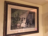 Framed Lithograph 