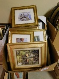 (14) Framed Prints assorted styles and sizes