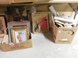 Contents (2) Boxes, (110) Framed Prints, Art Work