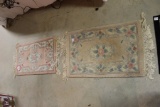 (4) Oriental Throw Rugs