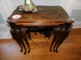Set of (3) Wooden Nesting Tables