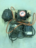 Vacuums Pump, (2) Various Size Electric Motors