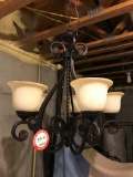 Wrought Iron Hanging Lamp