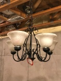Wrought Iron Hanging Lamp