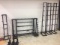 (6) weight and bar racks
