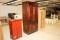 (3) wooden Decorative Cabinets 2-Door