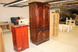 (3) wooden Decorative Cabinets 2-Door