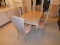 Bernhardt Furniture Wooden Dining Table w/ (2) Leafs, (6) Cushion Bottoms W