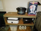 Various Household Appliances, Farberware, Pressure Cooker, Coffee Urn, Hami