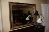 Decorative Framed Double Glassed Mirror, 58