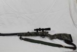 Knight .50 Cal Black Powder Rifle w/Leupold 1.5 x 5 Scope, Camouflage Synth
