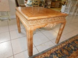 Oak Decorative Side Table