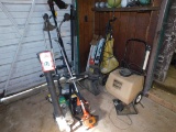 Various String Trimmers, Blower, Power Sprayer, Mulching Vacuum, Hedge Trim