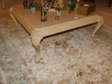 Wooden Coffee Table and Side Table