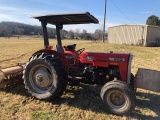 Massey Ferguson 253 Farm Tractor, 2 Wheel Drive, 1540 Hrs, S/N D01160