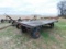 Set of Running Gears w/ Flatbed Hay Wagon