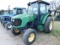 John Deere 5525 Cab Tractor, 2WD, Sync Shuttle, Stereo, New Front Tires, 88