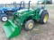 John Deere 970 Tractor, 4WD, Front Loader, Roll bar, 626 Hrs