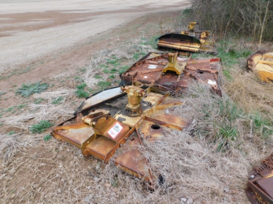 (4) Alamo Hyd Rotary  Mowers & Decks, Missing Parts
