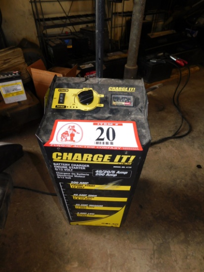 Charge-It 6 Volt / 12 Volt Battery Charger From 5 Amp - 200 Amp