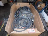Contents of Crate, Various Size Hyd Hose w/ Couplings & Fittings