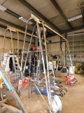Shop Type Gantry Crane, 10' x 10', 1 Ton Chain Fall Hoist