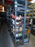 Contents of (8) Sections of Shelving, Gear Pullers, Square Baler Needles, B