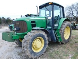 John Deere 7130, 4WD, C/H/A, 2 Remotes, Front Weights, 5997 Hrs, S/N: H5371