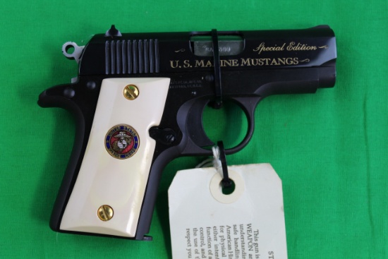 Colt MKIV I Series 60 Mustang .380 Automatic Pistol MM141 s/n MU62212 U.S.