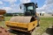 2013 CAT CS56B Vibratory Compactor, Enclosed Cab, Heat & Air, Padfoot Kit,