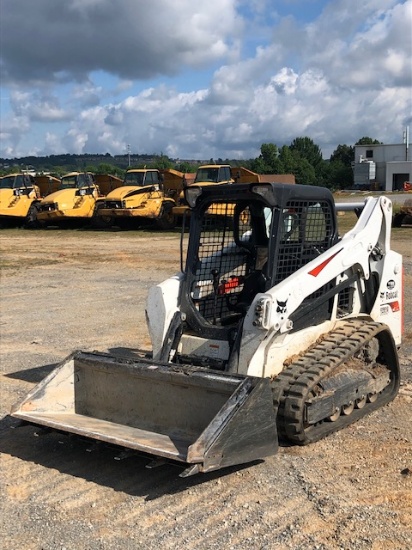 2018 Bobcat T590 Rubber Track Loader, 181 hrs. Tooth Bucket & GP Bucket