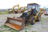 2005 CAT 420D IT Loader Backhoe w/ Enclosed Cab, Extend-a-hoe, 48