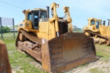 2001 CAT D8R Crawler/Dozer, EROPS,  Straight Blade w/Tilt, 9354 Hrs, s/n 6Y