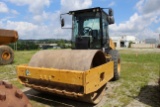 2013 CAT CS56B Vibratory Compactor, Enclosed Cab, Heat & Air, Padfoot Kit,