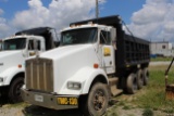 1998 Kenworth T800 Tri-Axle Dump Truck, C10 CAT Diesel, 8LL Transmission,, 16' Steel