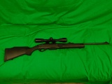 Remington Model 7400 Bolt Action Rifle, 30.06 w/ Nikon Buckmaster Scope Bur