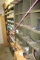 Contents of (3) Sections of Shelving, Hose, Wire, Copper Line, Switches, Wi
