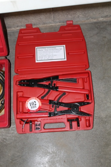 Internal/External Heavy Duty Circlip Plyer Set