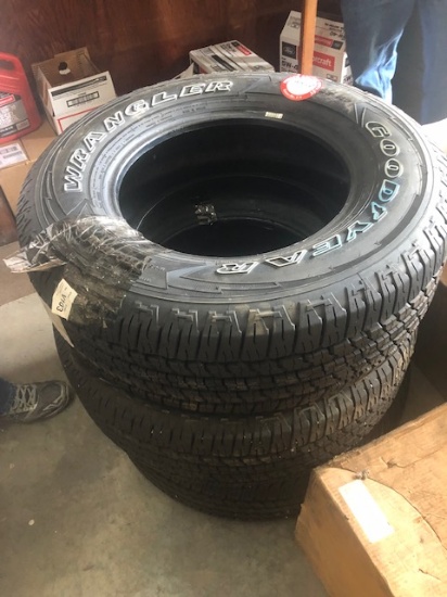 (3) Assorted Tires