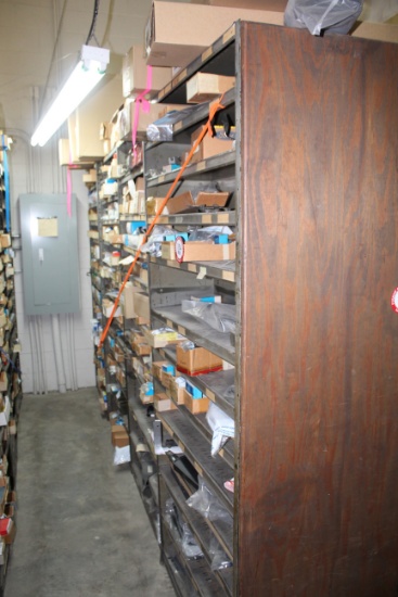 (8) Sections of 36" x 12" x 84" Adjustable Metal Shelving
