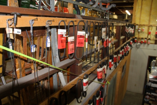 Large Quantity of Motorcraft V-Belt, Serpentine Belts, Etc * Taxable