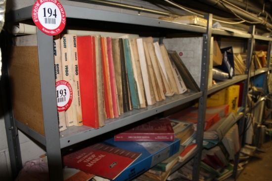 (6) Sections of Adjustable Metal Shelving 36" x 12" x 60"