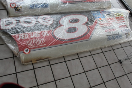 Kenny Wallace Nascar Ford Taurus Red Dog Front End Sheet Metal, Nascar Kenny