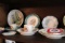 (22) Pieces Decorative Porcelain Plates, Saucers, Cups, Ash Tray, Etc.